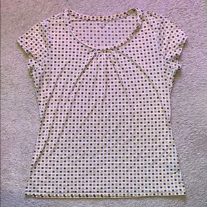 Patterned dress top